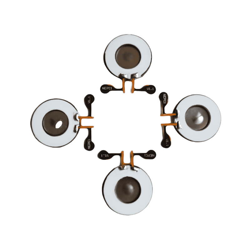 Nebulizzatore medico inalabile a rete senza piombo KNN16-140K, velocità di nebulizzazione 0,30 ml/min Dimensione media delle particelle 3,5um Dischi nebulizzatori personalizzati FPC saldabili